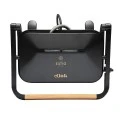 GRILL TOASTER OAK 2-SLICE 1300w WITH NON-STICK PLATES