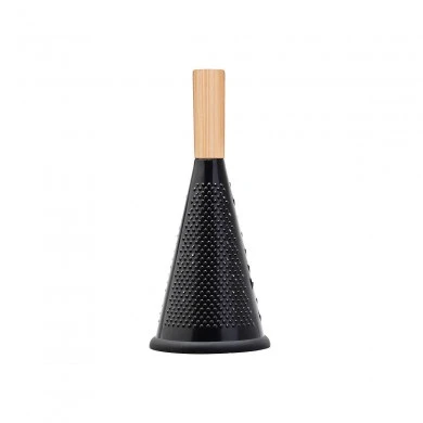 GRATTER MABOO ESSENTIALS STAINLESS STEEL CONICAL BLACK