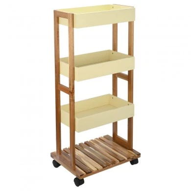 ORGANIZATION TROLLEY ALLURE 4-TIER IVORY