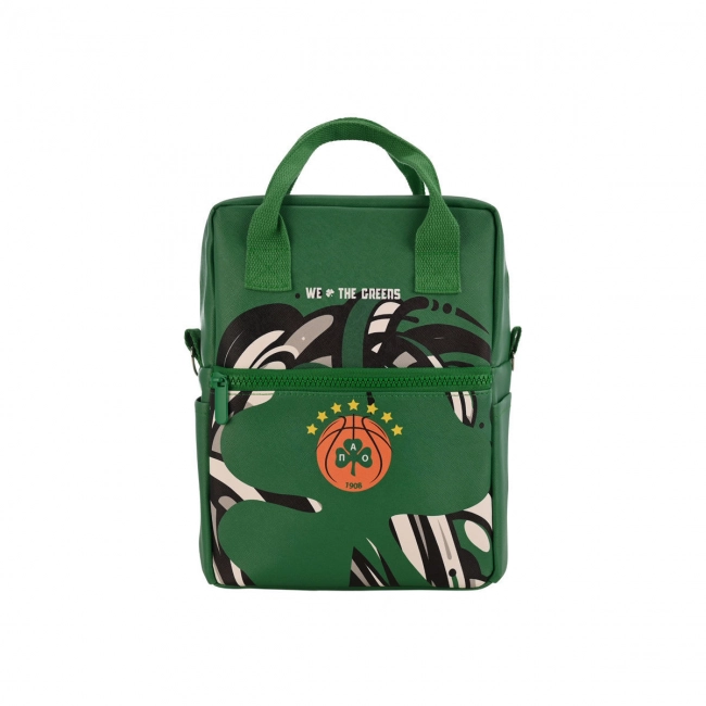 ESTIA ΤΣΑΝΤΑ ΦΑΓΗΤΟΥ ΙΣΟΘΕΡΜΙΚΗ 7lt PANATHINAIKOS BC EDITION WE THE GREENS