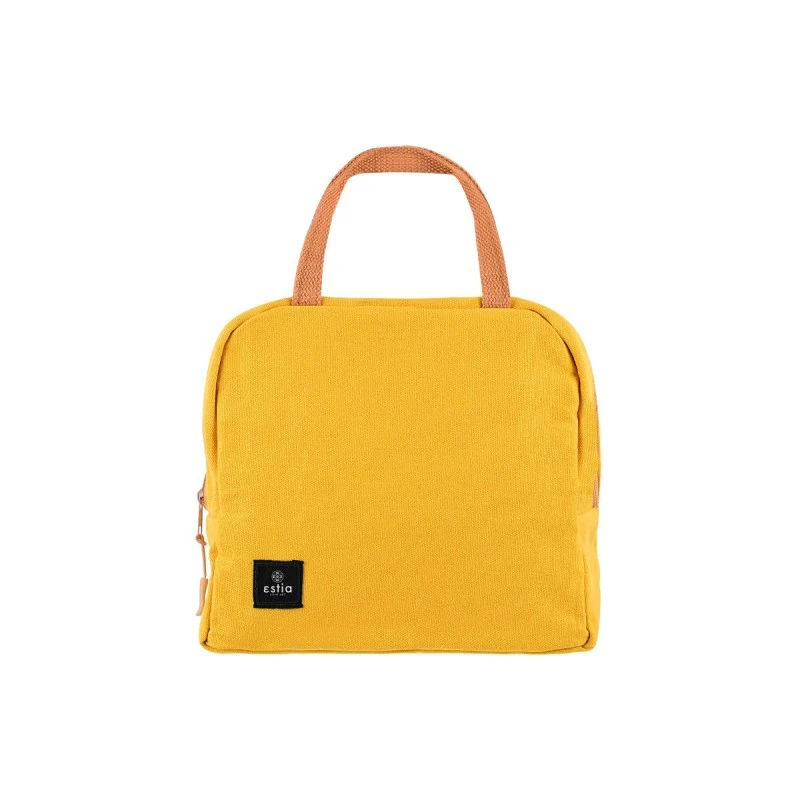 LUNCH BAG SAVE THE AEGEAN INSULATED 6lt PINEAPPLE YELLOW