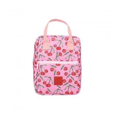 LUNCH BAG SAVE THE AEGEAN INSULATED 7lt CHERRY ROSE