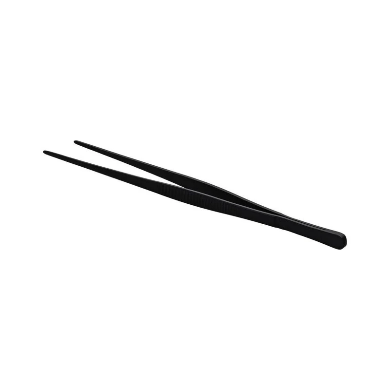CHEF TONGS STAINLESS STEEL 30.5cm BLACK