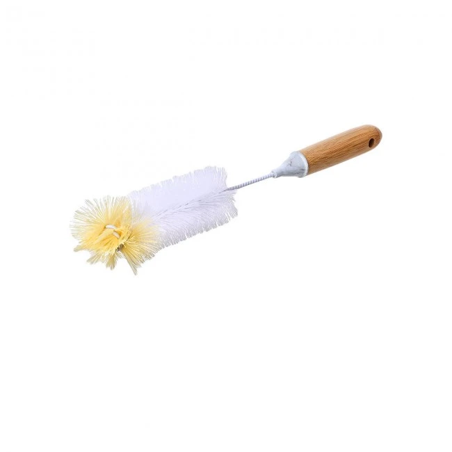 BOTTLE HAND BRUSH BAMBOO ESSENTIALS MARBLE