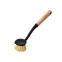 ESTIA ΒΟΥΡΤΣΑ ΚΑΘΑΡΙΣΜΟΥ ΠΙΑΤΩΝ ΧΕΙΡΟΣ BAMBOO ESSENTIALS BLACK ΣΤΡΟΓΓΥΛΗ