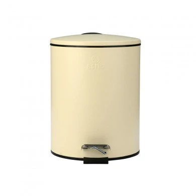 BATHROOM BIN CLASSIC SOFT CLOSE 5lt MATTE IVORY