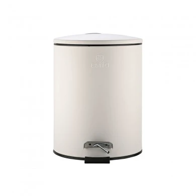 BATHROOM BIN CLASSIC SOFT CLOSE 5lt MATTE WHITE