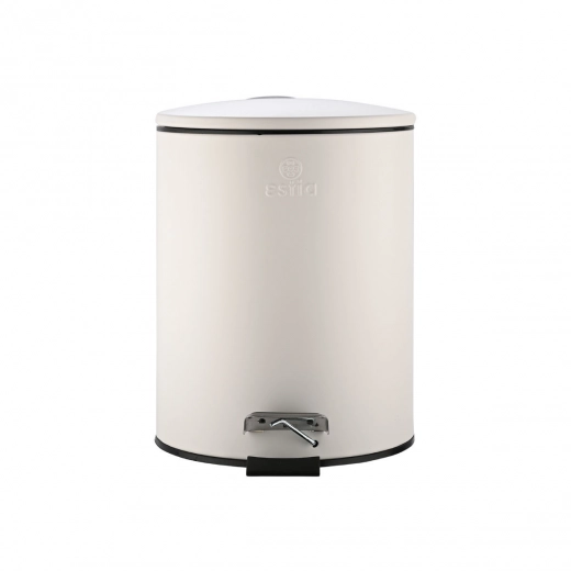 ESTIA ΧΑΡΤΟΔΟΧΕΙΟ ΜΠΑΝΙΟΥ CLASSIC SOFT CLOSE 5lt ΜΑΤ ΛΕΥΚΟ