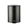 BATHROOM BIN CLASSIC SOFT CLOSE 5lt MATTE BLACK