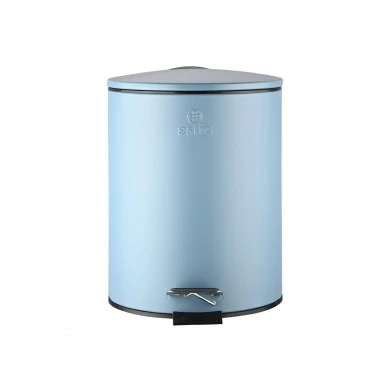 BATHROOM BIN CLASSIC SOFT CLOSE 5lt MATTE BLUE