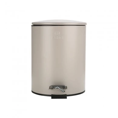 BATHROOM BIN CLASSIC 5lt SOFT CLOSE MATTE TAUPE