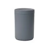 BATHROOM BIN PLASTIC 5lt WITH SWING LID GREY