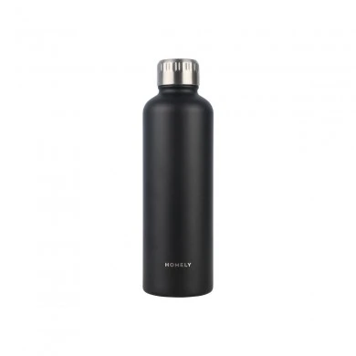 INSULATED BOTTLE FLASK 500ml MIDNIGHT BLACK