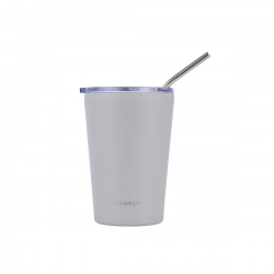 HOMELY ΘΕΡΜΟΣ MUG 400ml PEBBLE GRAY