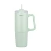 INSULATED BOTTLE STRAW TUMBLER HOMELY 900ml SEAFOAM
