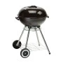 CHARCOAL BBQ GRILL 44cm WITH LID AND TRANSPORTATION WHEELS