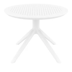 SKY WHITE MINI Φ60X45εκ. ΤΡΑΠΕΖΙ ΠΟΛ/ΝΙΟΥ