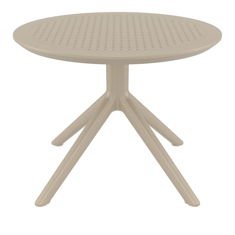 SKY TAUPE MINI Φ60X45εκ. ΤΡΑΠΕΖΙ ΠΟΛ/ΝΙΟΥ