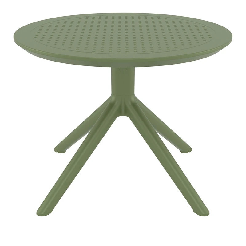 SKY OLIVE GREEN MINI Φ60X45εκ. ΤΡΑΠΕΖΙ ΠΟΛ/ΝΙΟΥ
