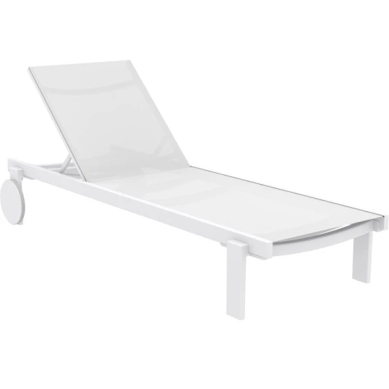 CASABLANCA ΞΑΠΛΩΣΤΡΑ WHITE/WHITE ΑΛΟΥΜ-ΠΟΛ/ΝΙΟΥ