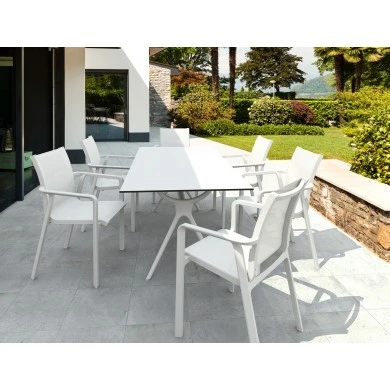 SET AIR 180X90 ΤΡ.ΜΕ 6 ΠΟΛ. PACIFIC WHITE