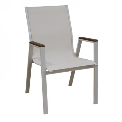 SELBY WHITE TEXT ΜΕΤΑΛΛΙΚΗ ΠΟΛ/ΝΑ 56Χ64Χ90εκ.