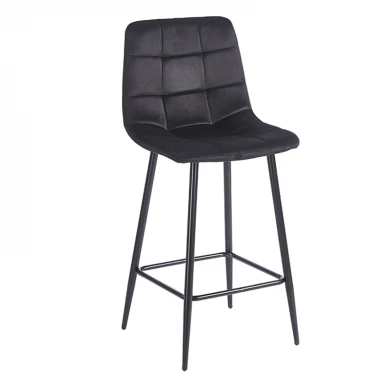 NORA BLACK VELVET ΥΦΑΣΜΑ 65εκ. ΣΚΑΜΠΟ ΜΕΤΑΛΛΙΚΟ 45X41X65-99εκ.