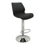 Σκαμπό Μπάρ 2τμχ Bar49 Black Pu/Pvc 39X45X102εκ.
