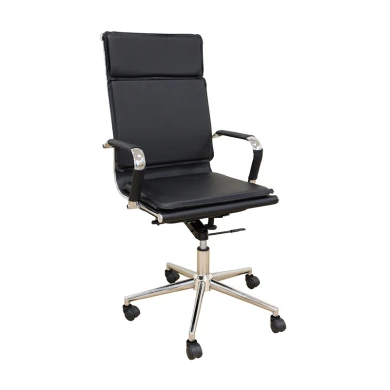 A9952 ΜΑΥΡΟ PU ΠΟΛΥΘΡΟΝΑ ΓΡΑΦΕΙΟΥ 54Χ51Χ54-110/60-123εκ.