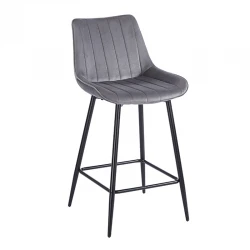 REPO GREY VELVET ΥΦΑΣΜΑ 66εκ. ΣΚΑΜΠΟ ΜΕΤΑΛΛΙΚΟ 48X49X66-96εκ. REPO GREY VELVET ΥΦΑΣΜΑ 66εκ. ΣΚΑΜΠΟ ΜΕΤΑΛΛΙΚΟ 48X49X66-96εκ.