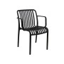 PARMA-S BLACK ΠΟΛΥΘΡΟΝΑ ΠΟΛ/ΝΙΟΥ 56X56X79εκ.