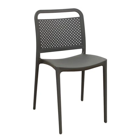 LORA DARK GREY ΚΑΡΕΚΛΑ ΠΟΛ/ΝΙΟΥ 41X49X78εκ.