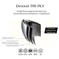 ΓΑΛΑΤΙΕΡΑ ΑΝΟΞΕΙΔΩΤΗ ΜΕ ΓΥΑΛΙΝΟ ΚΑΠΑΚΙ Dmond TRI-PLY 16εκ. ΑΝΤΙΚΟΛΛΗΤΙΚΗ ANKOR