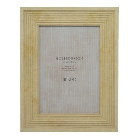 ΚΟΡΝΙΖΑ ΠΛΑΣΤΙΚΗ 15x20εκ. ΣΕ ΜΠΕΖ ΧΡΩΜΑ ΜΕ ΞΥΛΙΝΗ ΟΨΗ ANKOR