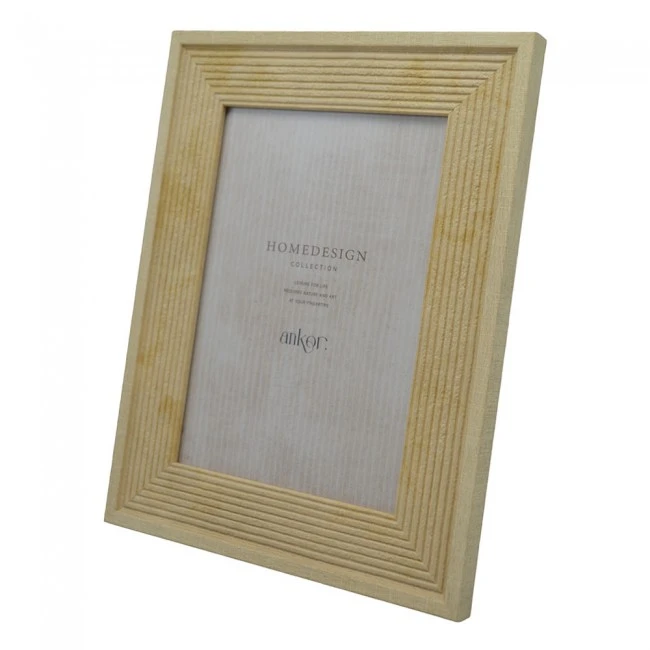 ΚΟΡΝΙΖΑ ΠΛΑΣΤΙΚΗ 10x15εκ. ΣΕ ΜΠΕΖ ΧΡΩΜΑ ΜΕ ΞΥΛΙΝΗ ΟΨΗ ANKOR