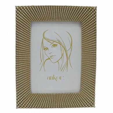 ΚΟΡΝΙΖΑ ΠΟΛΥΕΣΤΕΡΙΚΗ 10x15εκ. ΧΡΥΣΗ ΜΕ ΠΕΡΛΕΣ ANKOR