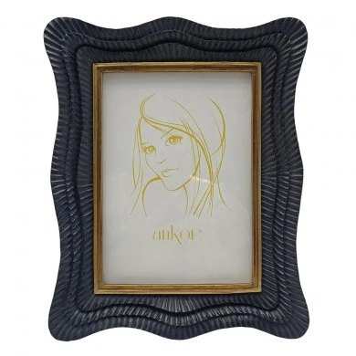 ΚΟΡΝΙΖΑ ΠΟΛΥΕΣΤΕΡΙΚΗ 10x15εκ. ΜΕ ΜΑΥΡΟ ΚΥΜΑΤΙΣΤΟ ΣΧΕΔΙΟ ANKOR