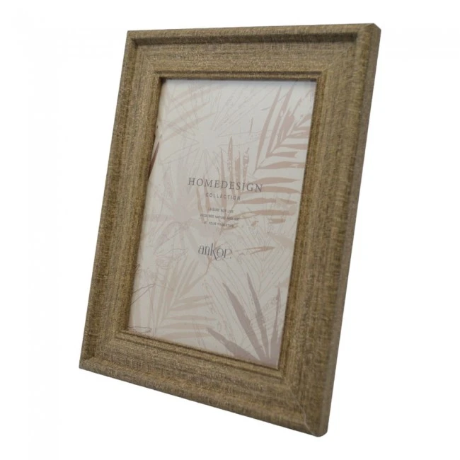 ΚΟΡΝΙΖΑ ΠΛΑΣΤΙΚΗ 13x18εκ. ΣΕ ΚΑΦΕ ΧΡΩΜΑ ΜΕ ΞΥΛΙΝΗ ΟΨΗ ANKOR