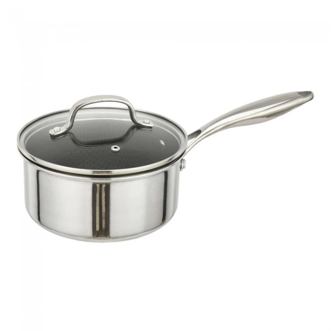 ΓΑΛΑΤΙΕΡΑ ΑΝΟΞΕΙΔΩΤΗ ΜΕ ΓΥΑΛΙΝΟ ΚΑΠΑΚΙ Dmond TRI-PLY 18εκ. ΑΝΤΙΚΟΛΛΗΤΙΚΗ ANKOR