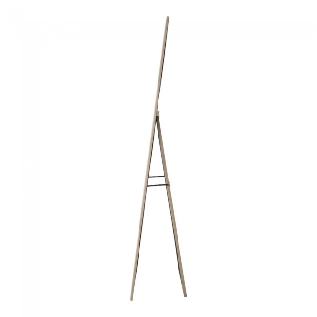 ΚΑΘΡΕΦΤΗΣ ΔΑΠΕΔΟΥ ΜΕ ΠΛΑΣΤΙΚΟ ΠΛΑΙΣΙΟ ΣΕ ΜΠΕΖ ΓΚΡΙ ΧΡΩΜΑ ΚΑΙ ΑΝΑΓΛΥΦΗ ΥΦΗ 50x170εκ. ANKOR