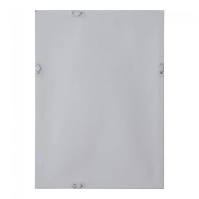 ΚΑΘΡΕΦΤΗΣ ΤΟΙΧΟΥ ΜΕ ΠΛΑΣΤΙΚΟ ΠΛΑΙΣΙΟ ΣΕ ΜΠΕΖ ΓΚΡΙ ΧΡΩΜΑ ΚΑΙ ΑΝΑΓΛΥΦΗ ΥΦΗ 50x70εκ. ANKOR