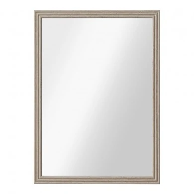 ΚΑΘΡΕΦΤΗΣ ΤΟΙΧΟΥ ΜΕ ΠΛΑΣΤΙΚΟ ΠΛΑΙΣΙΟ ΣΕ ΜΠΕΖ ΓΚΡΙ ΧΡΩΜΑ ΚΑΙ ΑΝΑΓΛΥΦΗ ΥΦΗ 50x70εκ. ANKOR