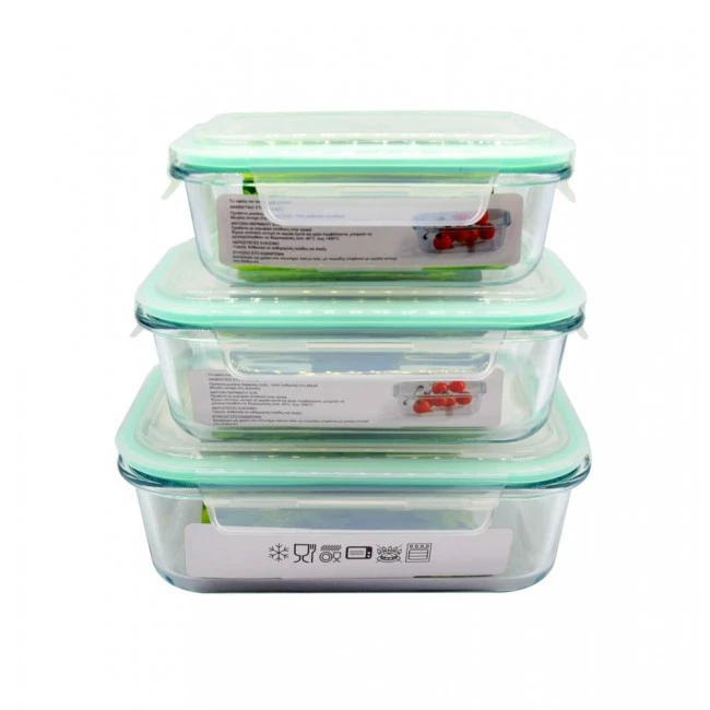 ΦΑΓΗΤΟΔΟΧΕΙΟ ΓΥΑΛΙΝΟ ΜΕ ΑΕΡΟΣΤΕΓΕΣ ΚΛΕΙΣΙΜΟ 1,52lt ANKOR