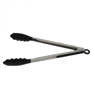 ΛΑΒΙΔΑ INOX  ΜΕ TPR ΜΑΥΡΗ ΤΣΙΜΠΙΔΑ 34,5εκ.ANKOR