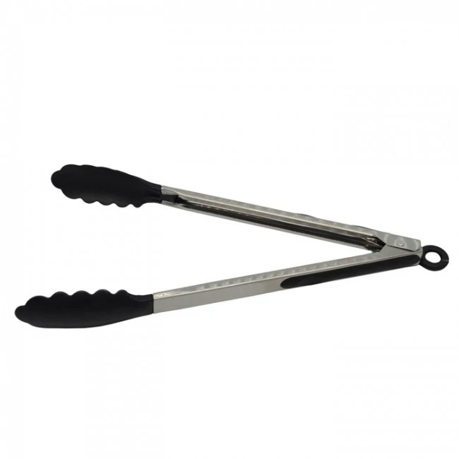 ΛΑΒΙΔΑ INOX  ΜΕ TPR ΜΑΥΡΗ ΤΣΙΜΠΙΔΑ 34,5εκ.ANKOR