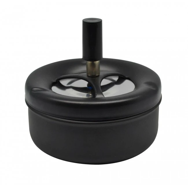 ΣΤΑΧΤΟΔΟΧΕΙΟ ΜΕ ΚΑΠΑΚΙ ΑΝΤΙΑΝΕΜΙΚΟ ΜΑΥΡΟ ΜΑΤ 11x11x10εκ.ANKOR