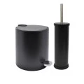 ΚΑΛΑΘΙ ΜΠΑΝΙΟΥ 5lt INOX ΜΑΥΡΟ ΜΑΤ SOFT CLOSE ANKOR