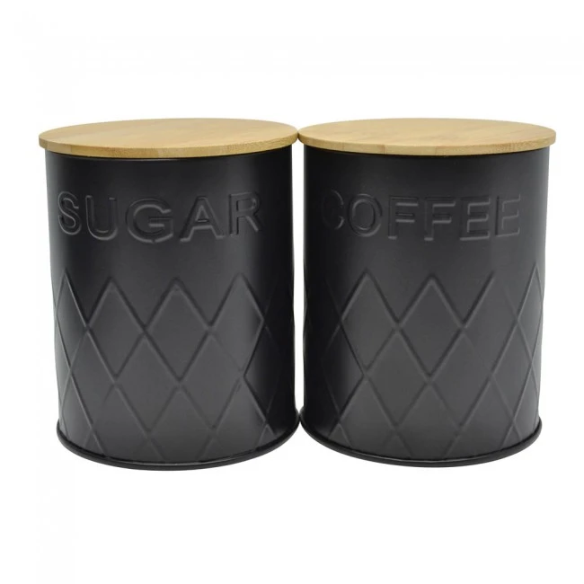 ΒΑΖΟ ΜΕΤΑΛΛΙΚΟ ΜΑΥΡΟ COFFEE ΜΕ ΜΠΑΜΠΟΥ ΚΑΠΑΚΙ 10x10x13εκ. ANKOR