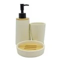 DISPENSER ΠΟΛΥΕΣΤΕΡΙΚΟ ΜΠΕΖ ΜΕ ΞΥΛΟ ΜΠΑΜΠΟY 7,4x7,4x18,2εκ.ANKOR