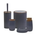 DISPENSER ΠΛΑΣΤΙΚΟ ΓΚΡΙ ΡΙΓΕ ΜΕ ΕΦΕ ΞΥΛΟΥ 8x15,8εκ. ANKOR
